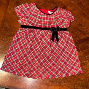 Hartstrings Red and Black Plaid Dress